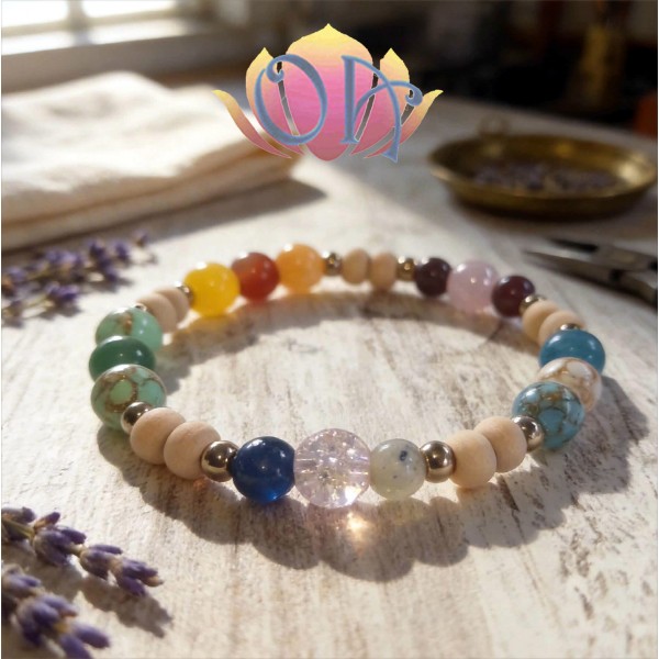 PULSEIRA BOHO HEALING - ARCO ÍRIS